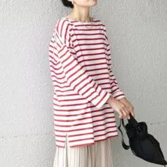 【別注】Ｌｅ　ｍｉｎｏｒ：　ボーダー　ロングスリーブ　ＴＥＥ