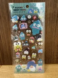 【正規品】サンリオ クリアキャンディーシール はぴだんぶい