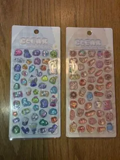 立体シール★2シートセット