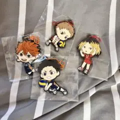 ハイキュー ゴミ捨て場の決戦 一番くじ G賞 H賞  ラバーチャーム 匿名対応