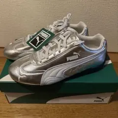 PUMA SPEEDCAT LS シルバー スニーカー - メルカリ