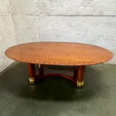 美品■最高級■イタリア■ロココ様式■45万■象嵌細工■ガラス■ダイニングテーブル 美品□最高級□イタリア□ロココ様式□45万□象嵌細工□ガラス