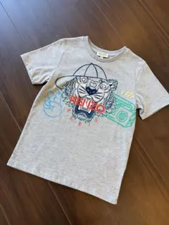 水通しのみ　KENZO キッズロゴTシャツ　グレーのサムネイル