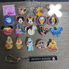 海外ディズニー ピンバッジ 16点セット ベル 美女と野獣 パスカル 海外ディズニー ピンバッジ 16点セット ベル 美女と野獣 パスカル