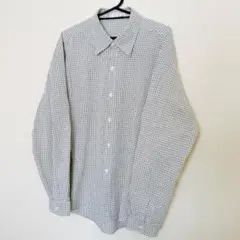 Bargiee DOUBLE LINE CHECK SHIRTS (アイボリー)