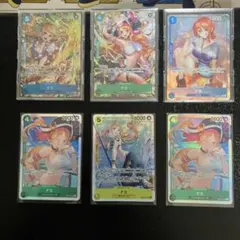 ワンピースカード　ナミ　SR パラレル3枚　SR3枚　まとめ売り