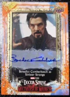 upper deck marvel DOCTOR STRANGE auto