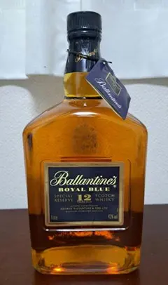 【未開封箱なし】バランタイン　ロイヤルブルー12年　1000ml 未開封箱なし】バランタイン ロイヤルブルー12年 1000ml - メルカリ