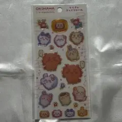新品未開封 正規品 ちいかわ シーサーのおみやげやさん クリアなぷっくりシール