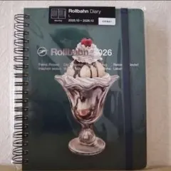 ロルバーン　ダイアリー2026 アメリカンスイーツＣ　パフェ　Lサイズ