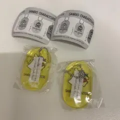 値下げ　2個セット　ポムポムプリン　サウナキーチェーン　サンリオ　ガチャガチャ