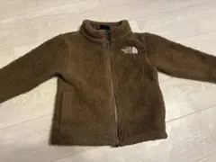 ノースフェイス シェルパフリースジャケット キッズ フリース ブラウン