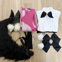 FGO 光のコヤンスカヤ NFFバニー コスプレ衣装、ウィッグ