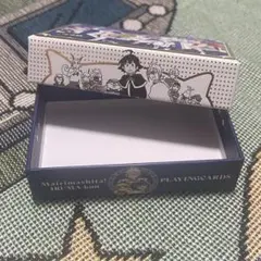 魔入りました！入間くん　箔押しトランプ　箱のみ