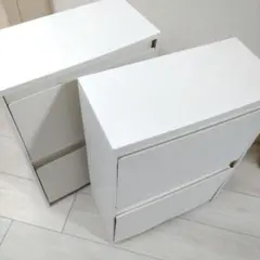 ケユカ　rectie ボックス2段　2個セット　収納ボックス ゴミ箱