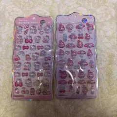 サンリオ ボンボンドロップシール ハローキティ マイメロディ 2種セット