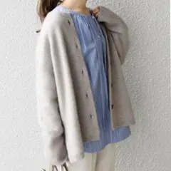 ships カーディガン