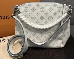 みい様専用美品　ルイヴィトンマヒナ　レザーバッグ 希少インナーブルーバッグ