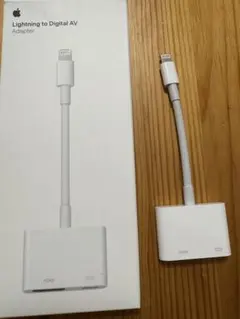 Apple純正 Lightning Digital AVアダプタ