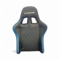 EXRACING ゲーミングチェア　背もたれ　黒/青　パーツ　背もたれのみ