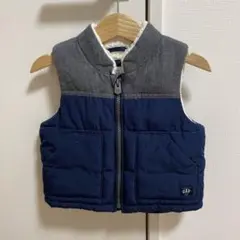 GAP ベビー ジップアップベスト 12-18ヶ月