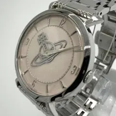 希少✨viviennewestwood クロノグラフ 腕時計 ピンクオーブ稼働品