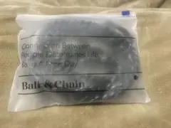 Ball & Chain ストラップ 黒
