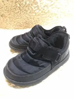 美品　ニューバランス　モックスノー　ムートンブーツ　黒　22cm