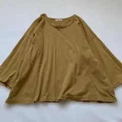 お値下げ‼️サマンサモスモスSamansa Mos2 ✨からし色✨七分袖カットソー