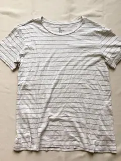 H&M エイチアンドエム ボーダーTシャツ ブルー ホワイト