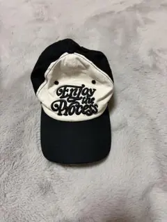 レディース キャップ 黒/白