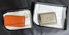 Valextra 三つ折り財布 イエロー