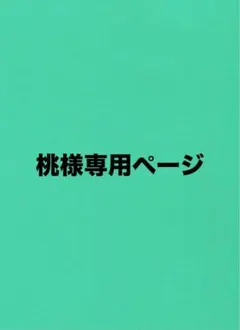 桃様専用ページ