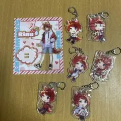 すとぷり　莉犬くん　アクスタ、キーホルダー６個