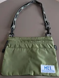 MEI サコッシュ ショルダーバッグ カーキ