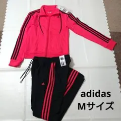 未使用◆adidas レディース ジャージ上下 トラックスーツ M