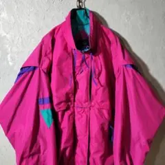 90s ナイロンジャケット　マウンテンパーカー　ビッグシルエット　3X 古着
