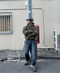 ballsy BROTHERS ダウンジャケット カーキ