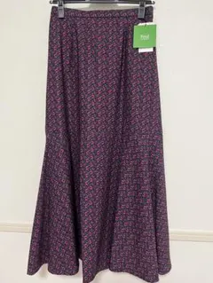 【タグ付き新品】オペークドットクリップ　ロングスカート