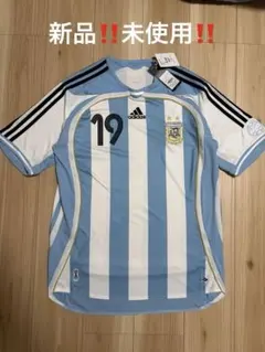 2006年 W杯アルゼンチン代表 復刻 メッシ19 ユニフォーム - メルカリ