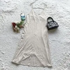 レプシィム ワンピース キャミソール F ロング丈 バックスリット 重ね着 春夏