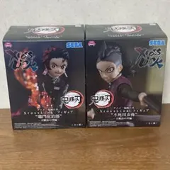 鬼滅の刃 XrossLink フィギュア 竈門炭治郎 不死川玄弥 2種 - メルカリ