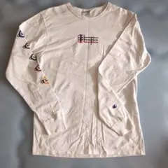 Champion 長袖カットソー Mサイズ ホワイトのサムネイル
