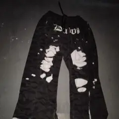 TILLDAWN スウェットパンツ カモフラ 韓国 ストリート opium