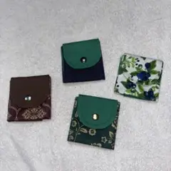 ファブリックコインケースセット