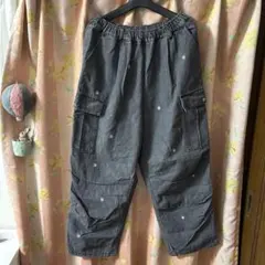 ゴム ワークパンツ