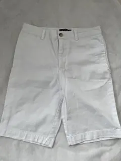 ポロラルフローレン　ホワイト ハーフパンツ 12(150)