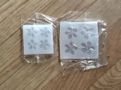 【未開封】桜柄シリコンモールド レジン型抜きセット（小・大）