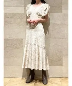 SNIDEL Sustainableバリエプリントワンピース サイズ1