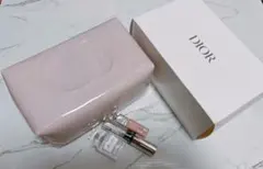 新品 Dior ノベルティポーチ　ミニマスカラ・ブルーミングブーケ・リップグロスのサムネイル
